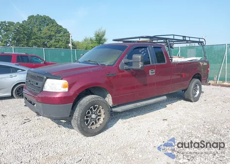 2006 Ford F150 из США, поврежденный, VIN 1FTVX145X6NA31149
